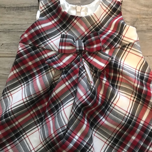 Children’s Place plaid baby jumper dress - Picture 2 of 7